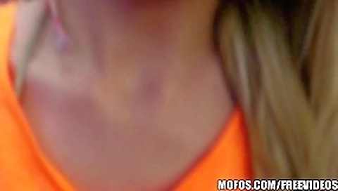 Mofos - Blonde amateur spreads her ass wide for a thick cock