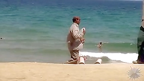 Swarthy beauty nailed by 2 white guys