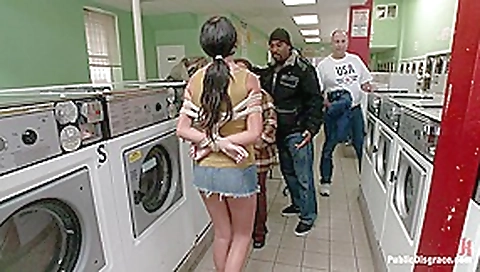 Filthy Whore Fucked at the Laundromat Filthy Whore Fucked at the Laundromat