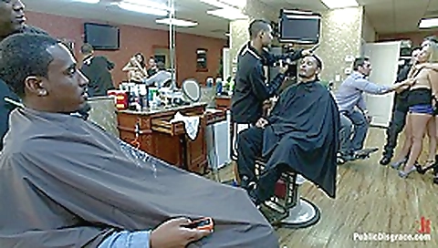 Little Barbershop of WHORE A Shave and A Haircut TWO TITS Little Barbershop of WHORE A Shave and A Haircut TWO TITS