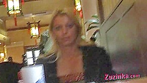 Sexy czech Zuzinka - exhibitionist in Chinese Restaurant Sexy czech Zuzinka - exhibitionist in Chinese Restaurant