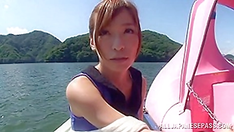 Kaho Kasumi enjoys outdoor sex with her guy Kaho Kasumi enjoys outdoor sex with her guy