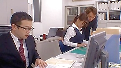A Hard Fuck At The Office Picks Up Her Afternoon Production