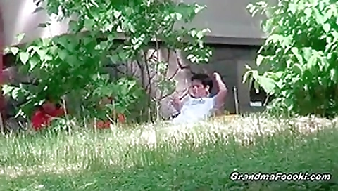 Barely walks but sucks cock like a pro