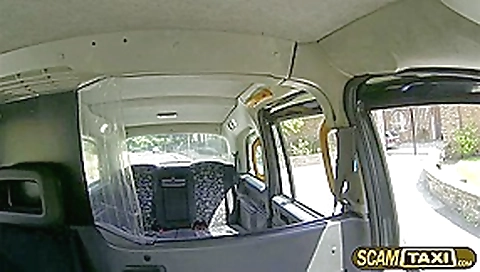 Big tits Chantelle gets pussy pounded by the pervy cab driver in the backseat