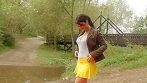 Kristi loves to get fucked in Public