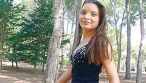 Exotic Petite Brunette Gets Fucked At The...