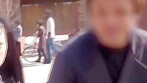 Japanese outdoor fuck