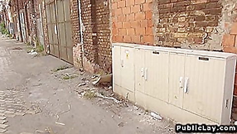 Hungarian amateur babe fuck in factory