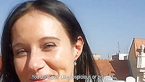 Titillating cowgirl pleasuring