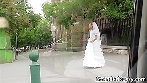 Gorgeous rejected bride Amirah Adara savors the strangers massive cock