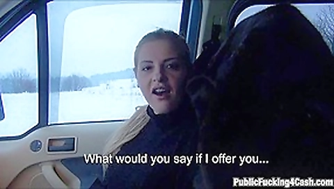 Czech slut flashes big tits and nailed in exchange for money Czech slut flashes big tits and nailed in exchange for money