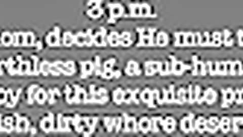 Dirty slut nailed in the ass in the open air