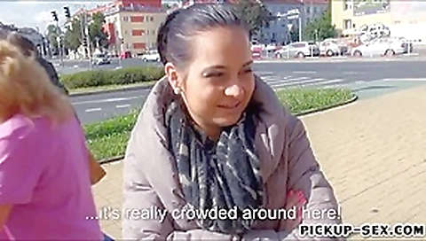 Czech girl Ashley Woods flashes tits and pounded for cash Czech girl Ashley Woods flashes tits and pounded for cash