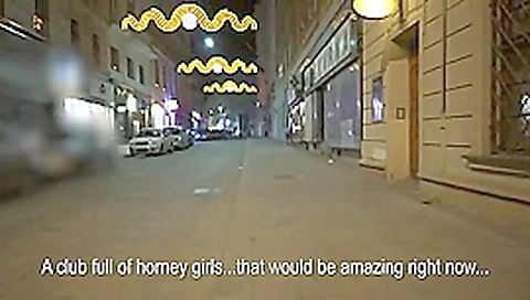 Racy handjob pleasuring