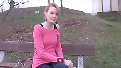 Shy Exhibitionist Gets Nailed In Public And A Load On Her Ass