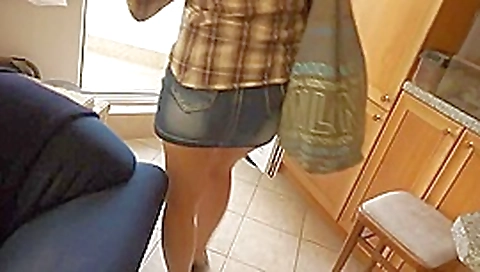 Steamy hot cock riding