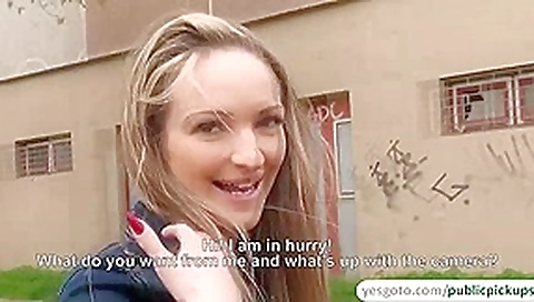 Deeply sucking a strangers massive cock after getting paid