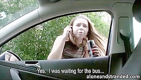 Busty Russian teen 18+ picked up and fucked Busty Russian teen 18+ picked up and fucked