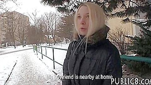 Eurobabe with big tits picked up and fucked for money