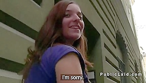 Hungarian amateur fucking in public pov