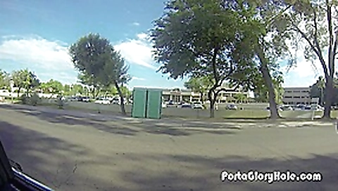 Porta Gloryhole Redhead sucking cock in public Porta Gloryhole Redhead sucking cock in public