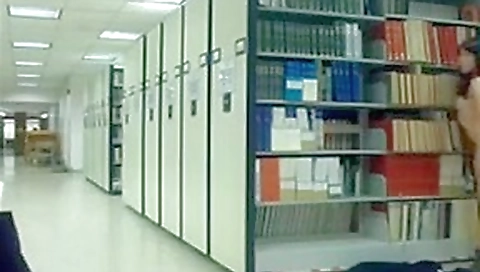 Oriental immature flashes in public library