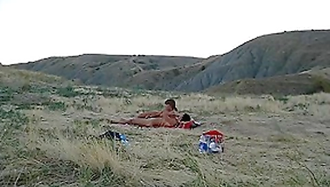 Dasha in two guys fuck a gal in a hot homemade video