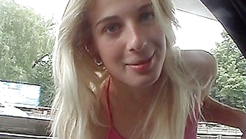 Mia Hilton in pick up sex action with a hot blonde bitch Mia Hilton in pick up sex action with a hot blonde bitch