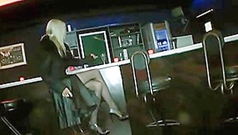 CUMSLUT SWINGER MILF IN A BAR!!!