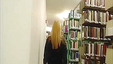 Public library suck and fuck