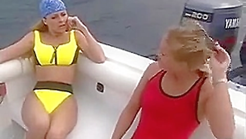 Lesbians on boat