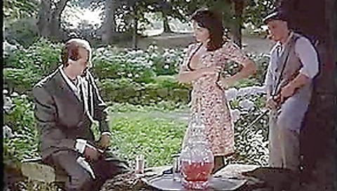 Horny Outdoor Mature MMF Threesome huge dble Facial