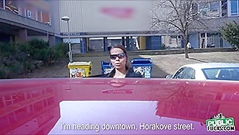 Sexy Janica gets gets her ass stretched by a total strangers huge cock