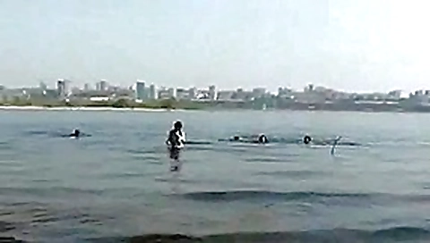 Fishing with nude Russian teens 18+