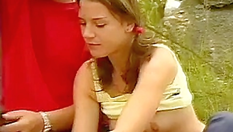 Amateur - Outdoor teen 18+ MMFF Foursome